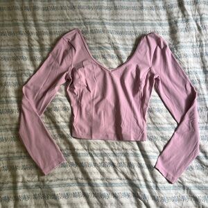 lululemon athletica Pink Long Sleeve